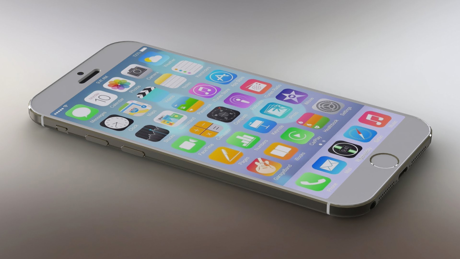 Mockup of iPhone 6